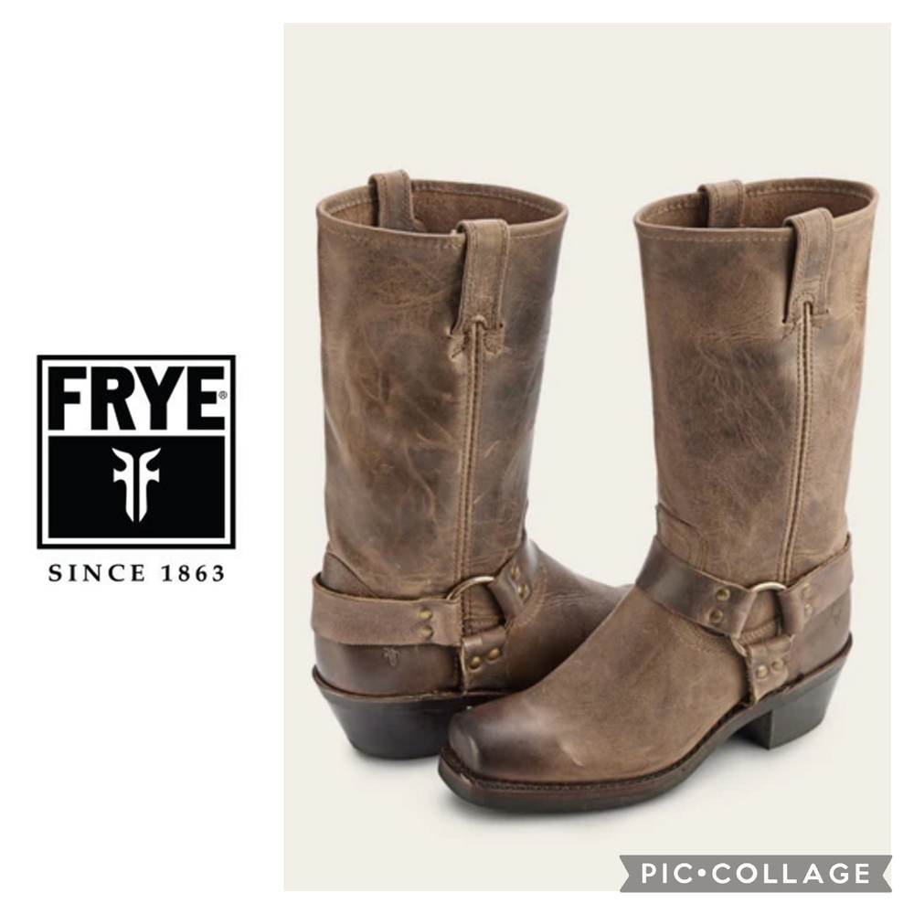 Frye Brown Leather Boots